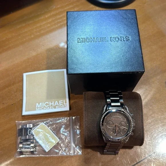 Michael Kors Women’s Blair Espresso Watch